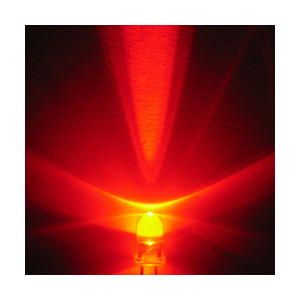 Led montado 12v avulso.Vermelho
